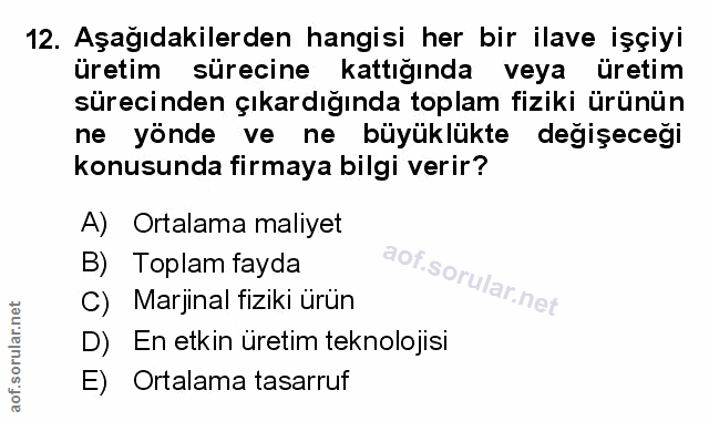 Soru 12