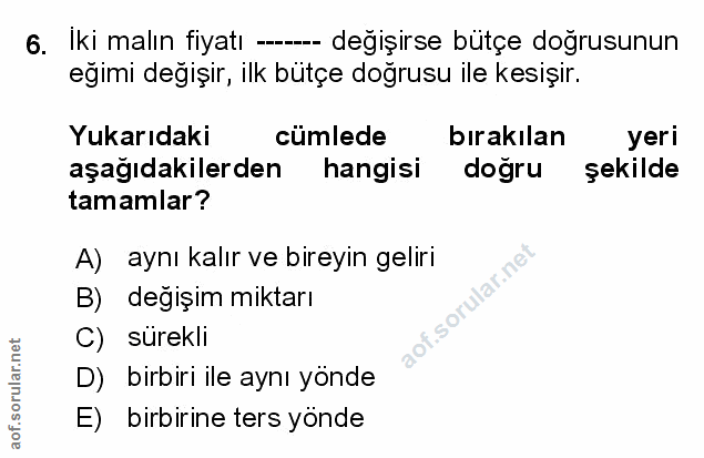 Soru 6