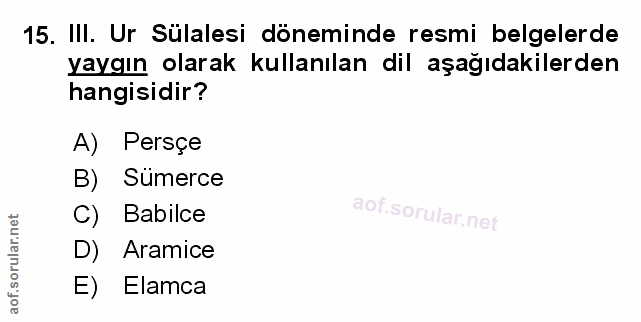 Soru 15