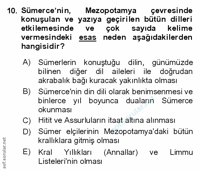 Soru 10
