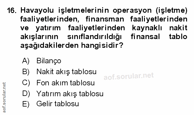 Soru 16