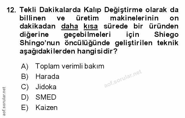 Soru 12