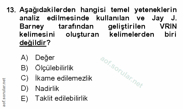Soru 13