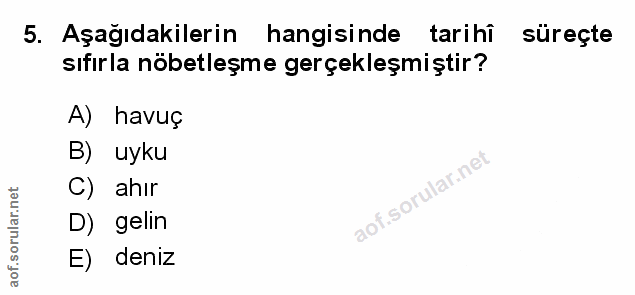 Soru 5
