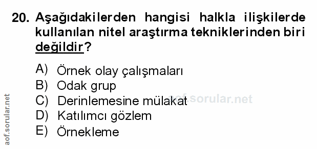 Soru 20