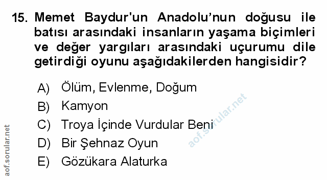 Soru 15