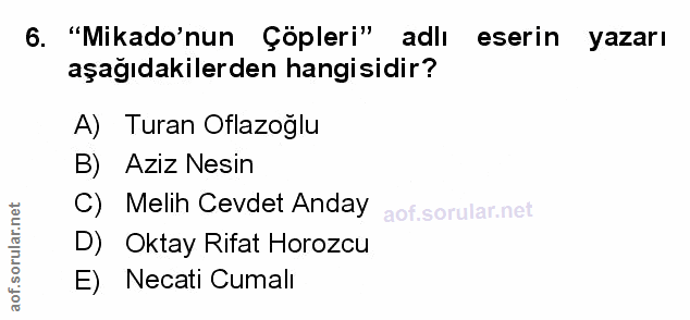 Soru 6