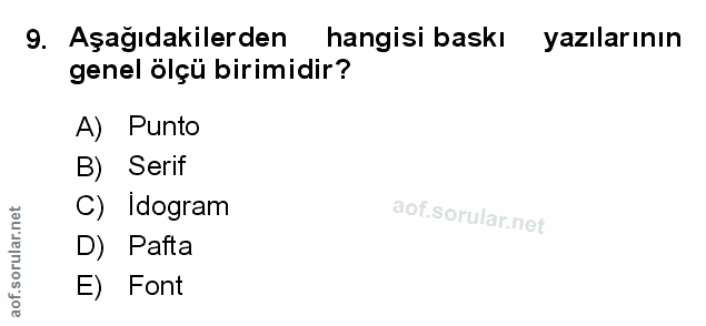 Soru 9