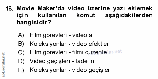 Soru 18