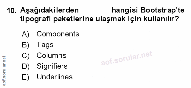 Soru 10
