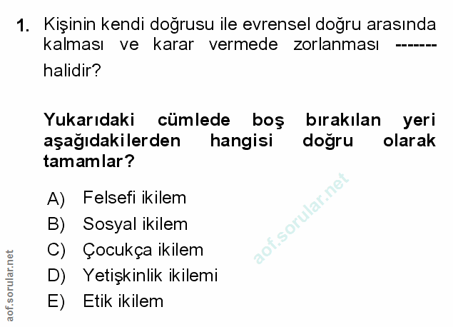 Soru 1