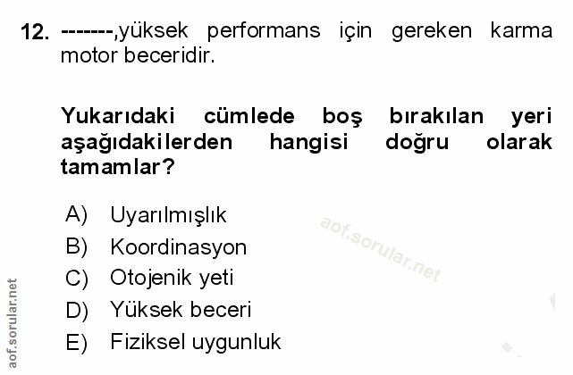 Soru 12