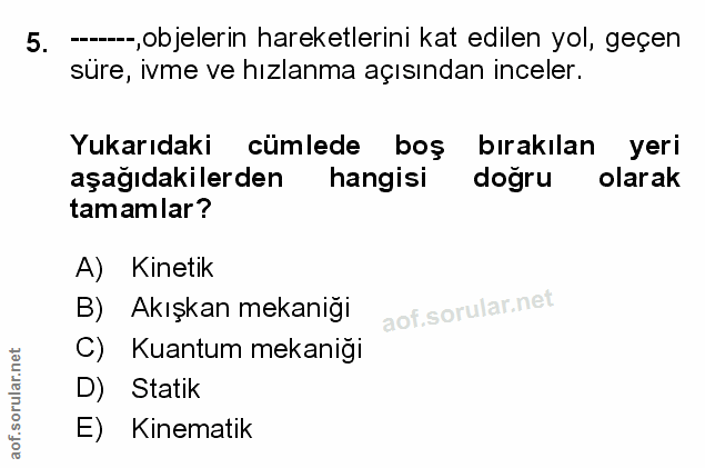Soru 5