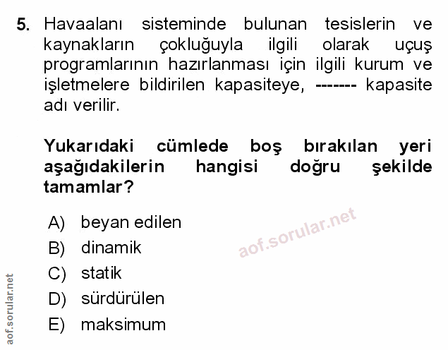Soru 5