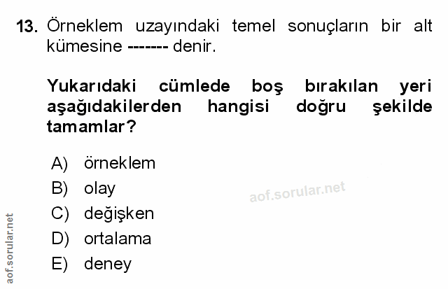 Soru 13