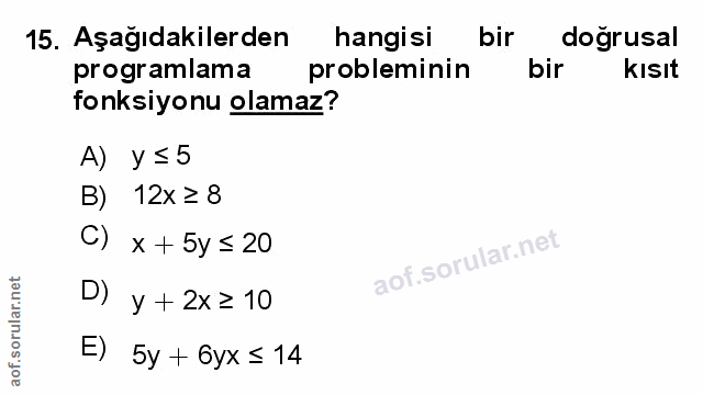 Soru 15