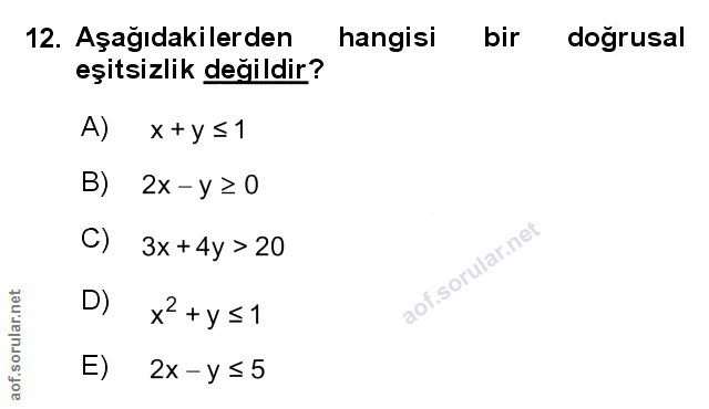 Soru 12