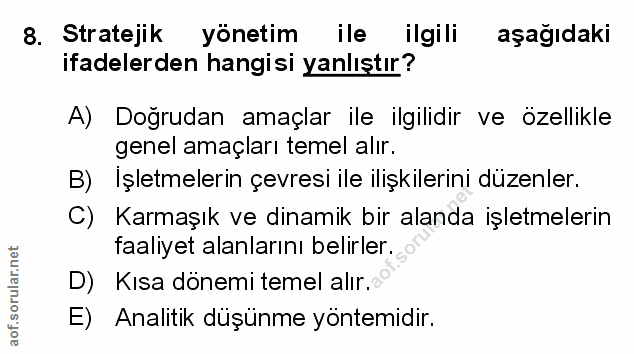 Soru 8