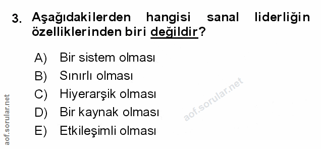 Soru 3