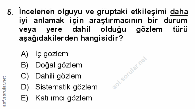 Soru 5