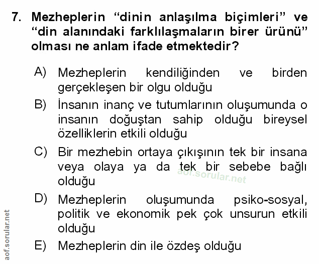 Soru 7