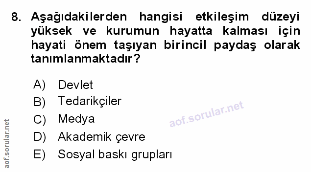 Soru 8