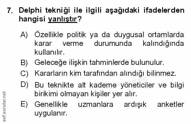 Soru 7