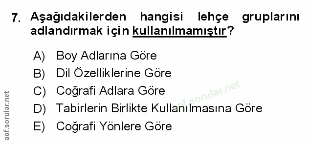 Soru 7