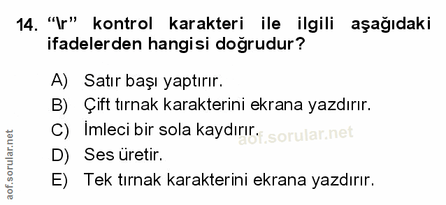 Soru 14
