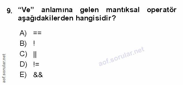 Soru 9