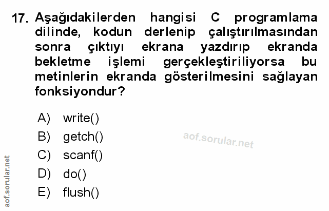 Soru 17
