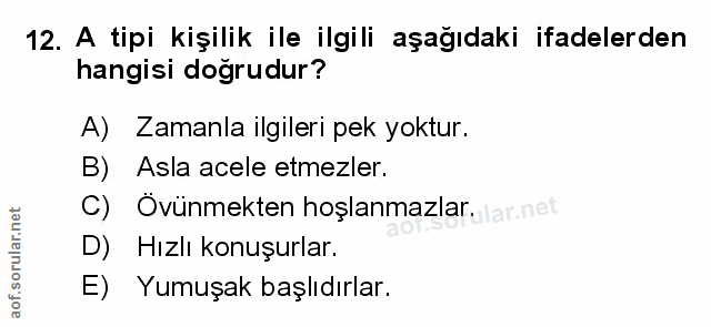 Soru 12