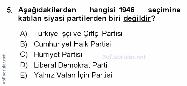 Soru 5