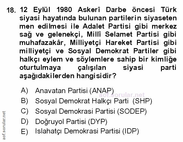 Soru 18