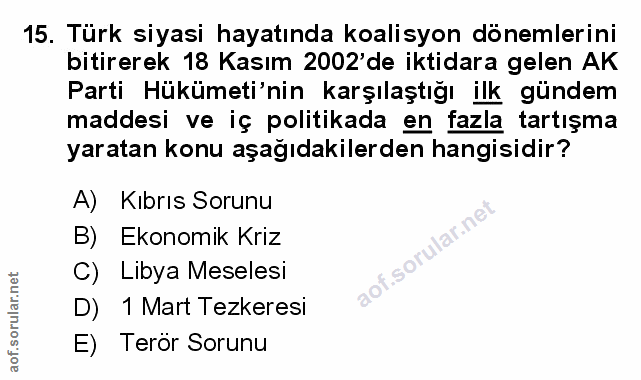 Soru 15