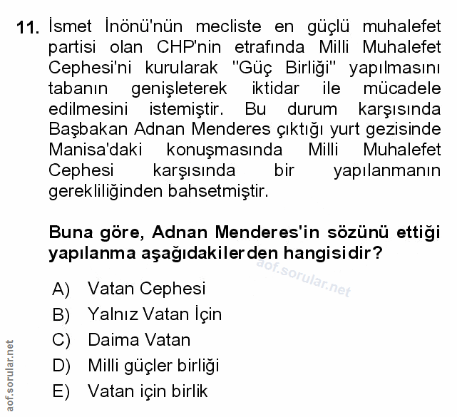 Soru 11