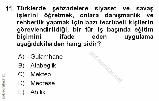 Soru 11