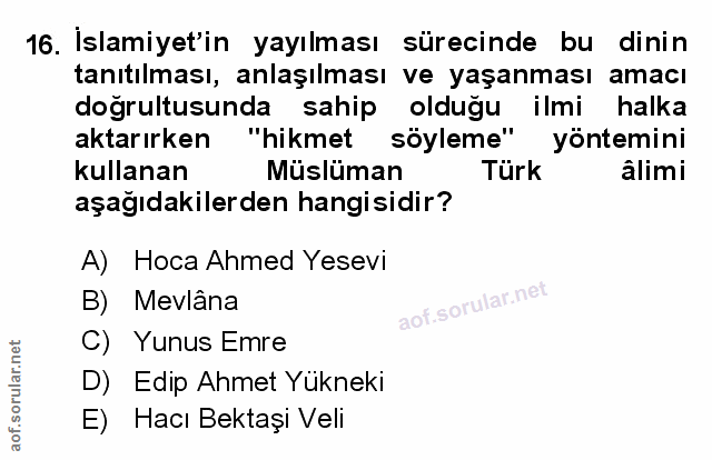 Soru 16