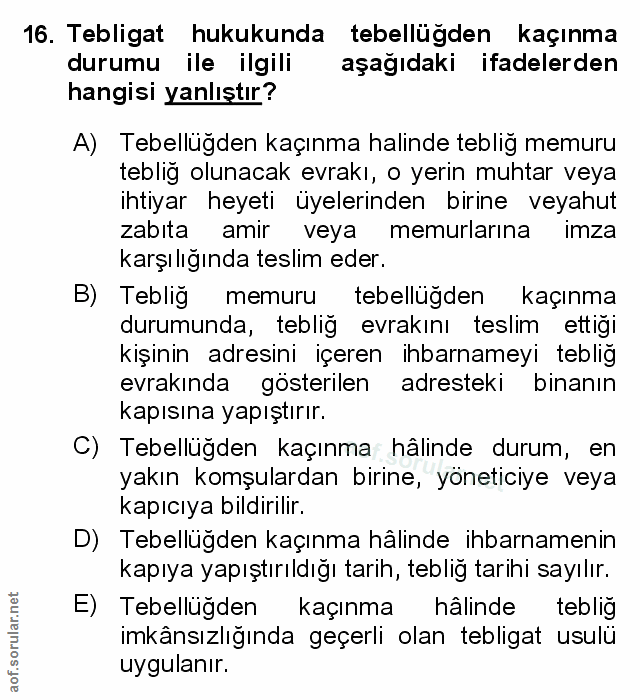 Soru 16