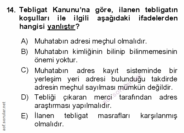 Soru 14