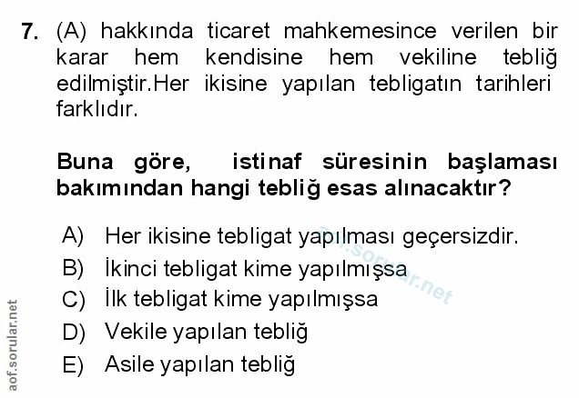 Soru 7