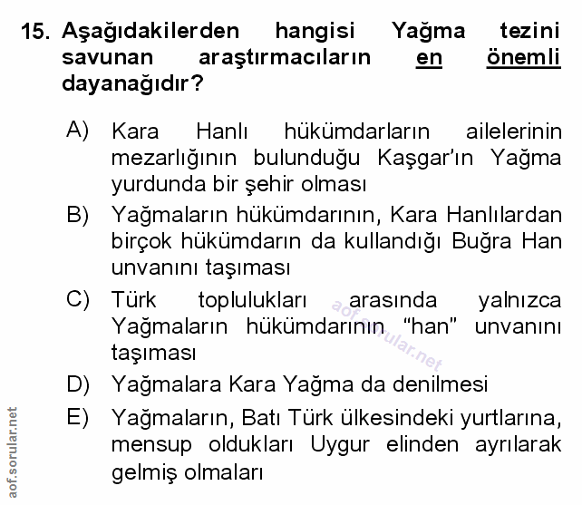 Soru 15