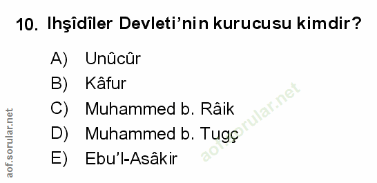 Soru 10