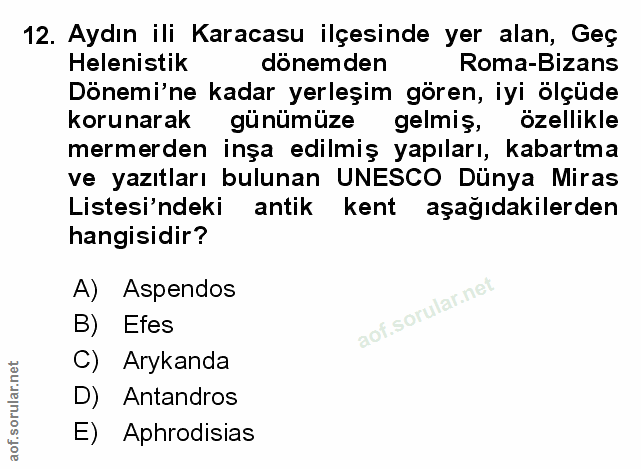 Soru 12