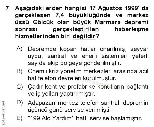 Soru 7