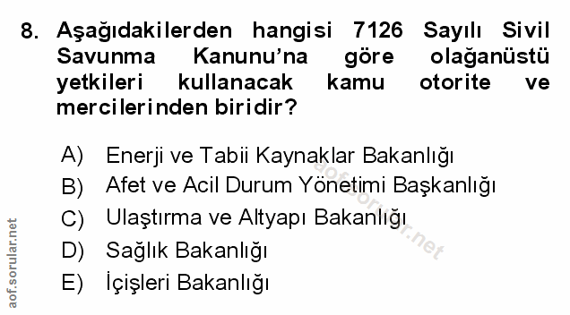 Soru 8
