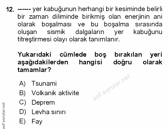 Soru 12
