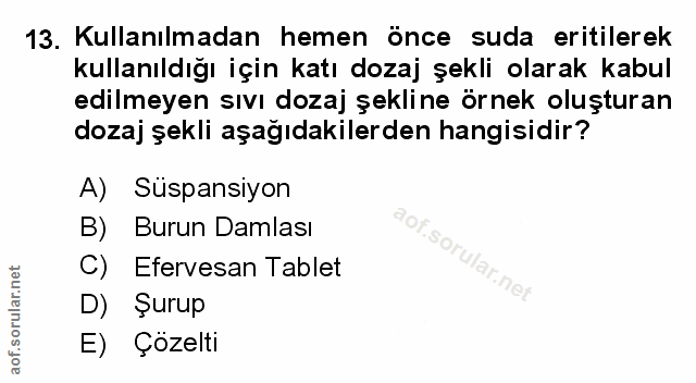 Soru 13