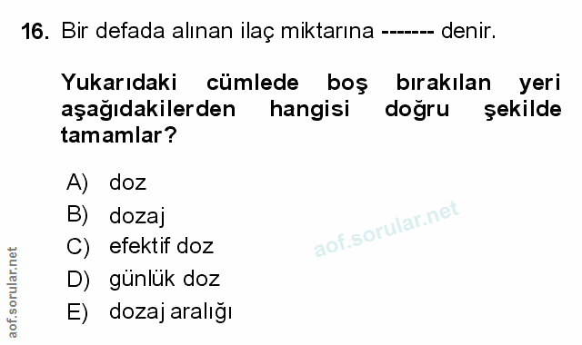 Soru 16