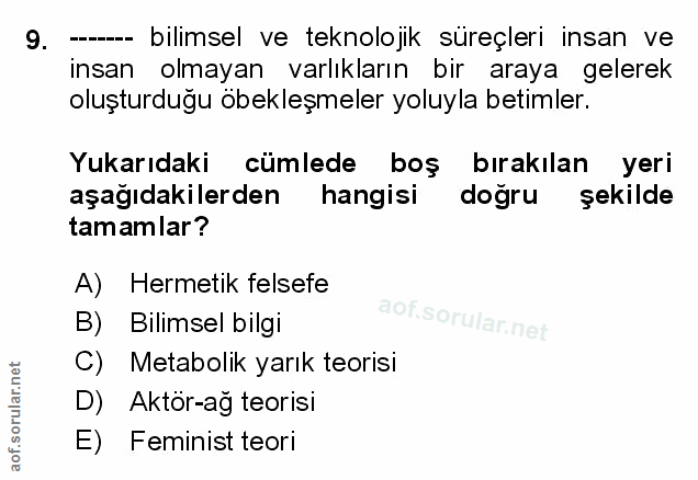 Soru 9